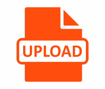 Symbol für Datei-, Bild- und Dokumenten-Upload